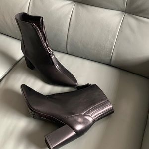 AQUATALIA PRUDENCE WEATHERPROOF LEATHER BOOTIE